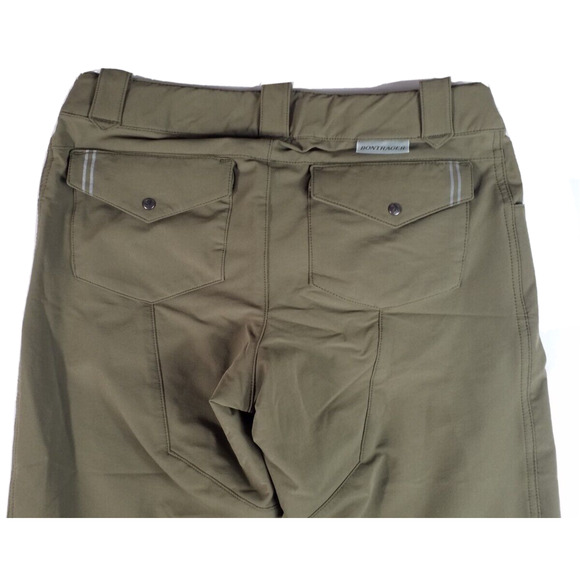 Bontrager Women’s Green Capri Pants Adjustable Waist Pockets Size Small - Picture 4 of 10